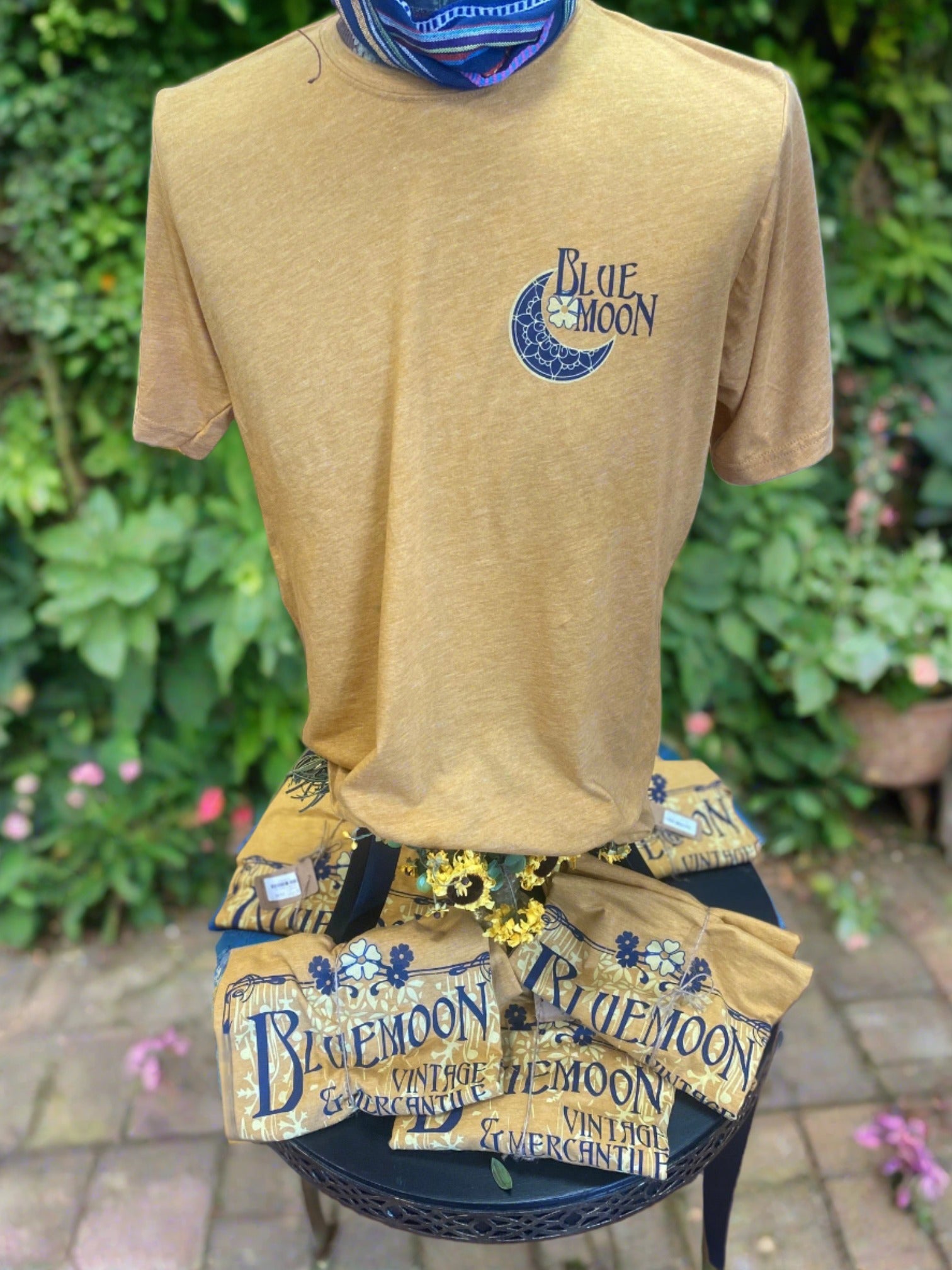 Blue Moon Vintage Mercantile Logo T-Shirt