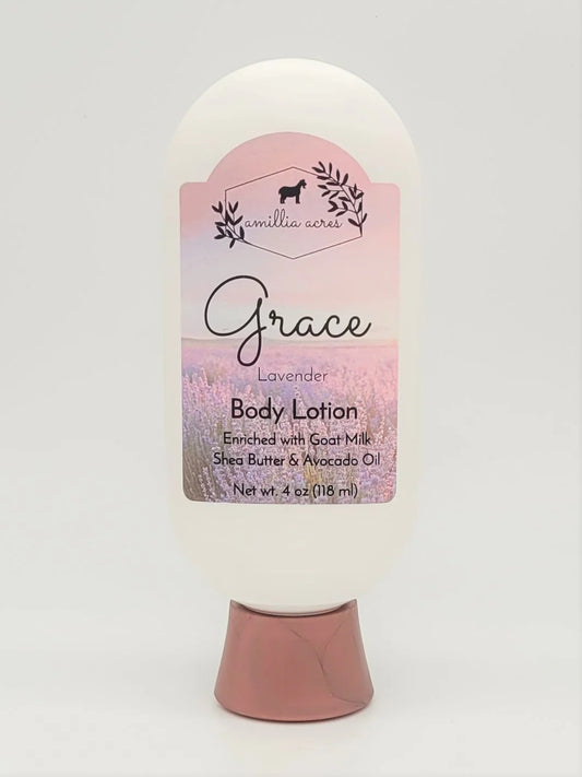 Amillia Acres - Grace Goat Milk Lotion (Lavender)