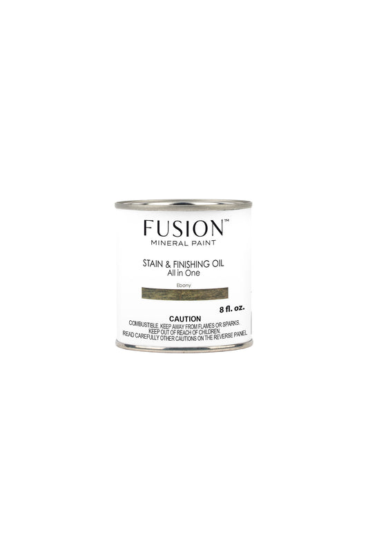 Fusion Stain & Finishing Oil (SFO) 237ml Ebony