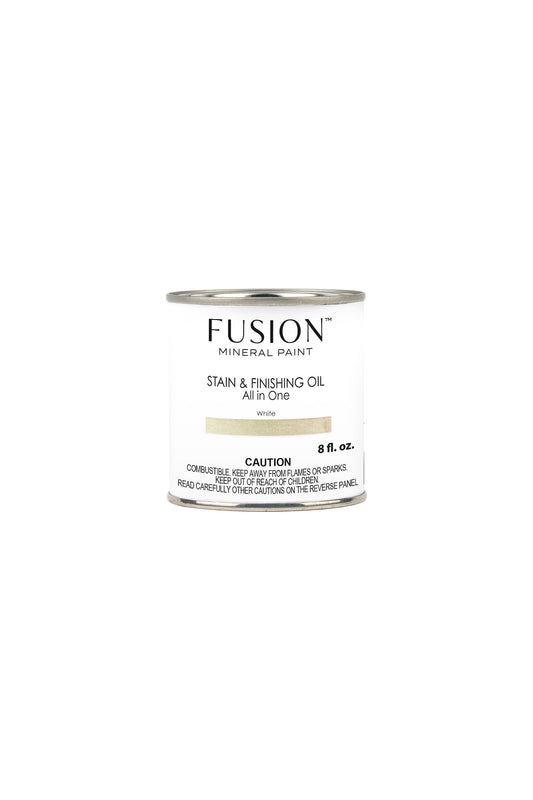 Fusion Stain & Finishing Oil (SFO) 237ml White