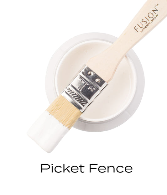 Fusion Mineral Paint Picket Fence
